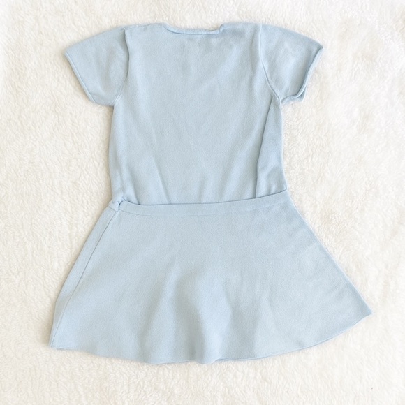 Zara kids knit dress in blue size youth 9 - Picture 6 of 6